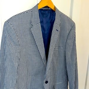*Tommy Hilfiger men’s check blazer, 42L*